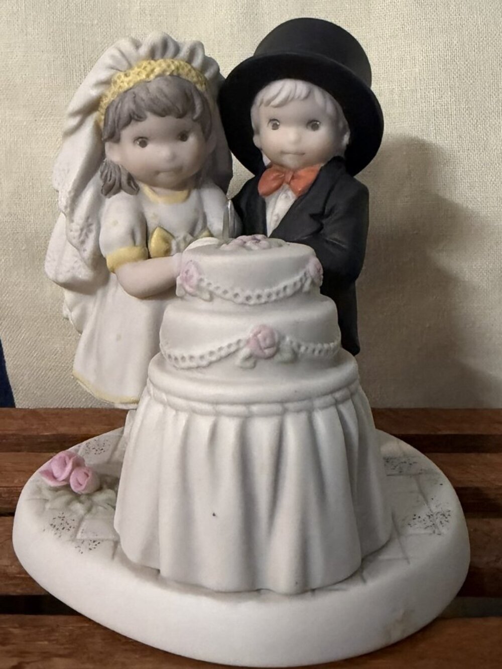 Enesco Growing Up Birthday Wedding Figurine